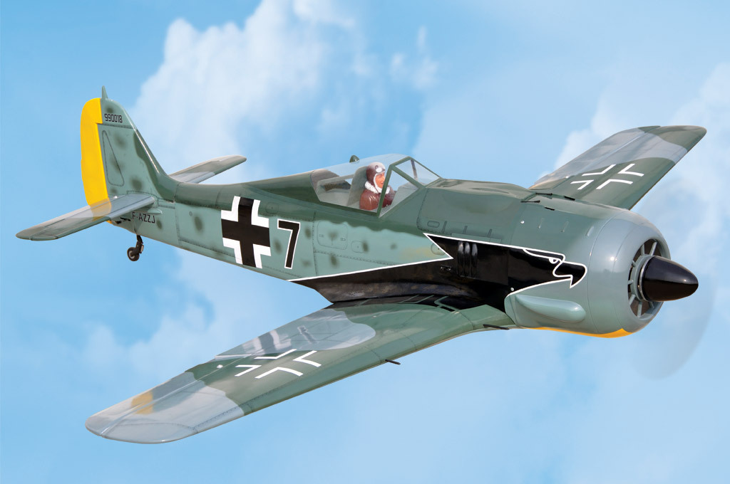 Focke FW-190A ARTF new Version , include electrict retract