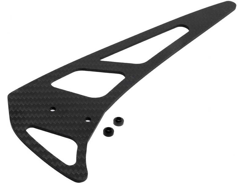 Blade Un-Painted Carbon Fiber Tail Fin, Fusion 700