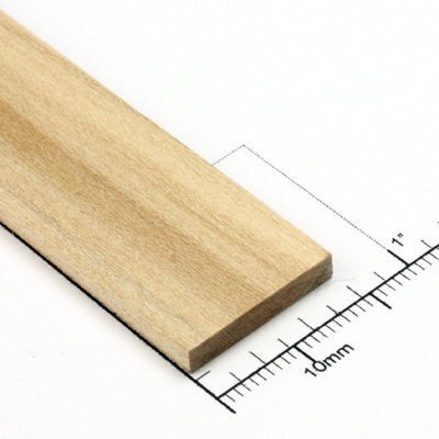 Basswood Strips 610mm x 3.2mm x 19.1mm Bud Nosen Timber 1/8" 3/4" x 24"