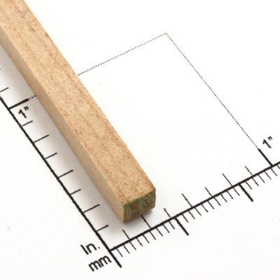 Spruce Spar 915mm x 9.5mm x 9.5mm Bud Nosen Timber 36" x 3/8" x 3/8"