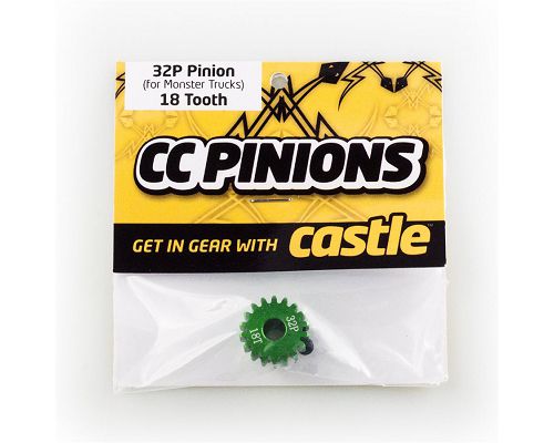 Castle Creations 18T 32P Pinion, 010-0065-01