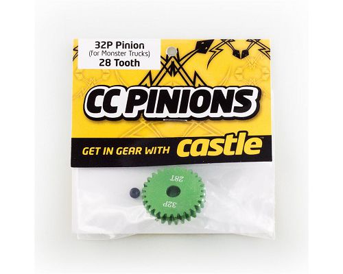 Castle Creations 28T 32P Pinion, 010-0065-06