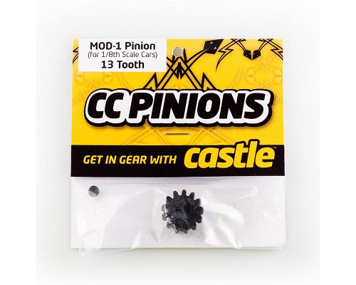 Castle Creations 13T Mod 5 Pinion suit 5mm Shaft, 010-0065-08