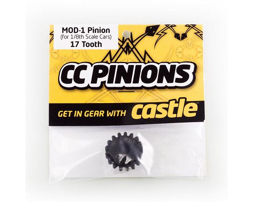 Castle Creations 17T Mod 5 Pinion suit 5mm Shaft, 010-0065-10