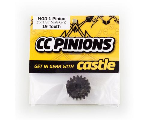 Castle Creations 19T Mod 5 Pinion suit 5mm Shaft, 010-0065-11