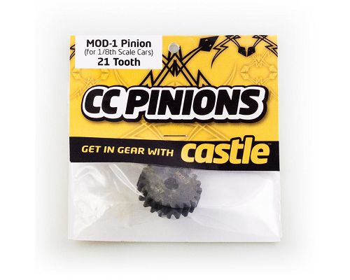 Castle Creations 21T Mod 5 Pinion suit 5mm Shaft, 010-0065-12