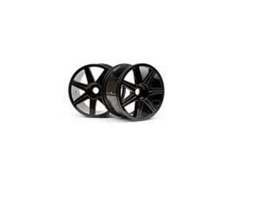 101156 HPI 7 Spoke Black Chrome Trophy Truggy Wheel