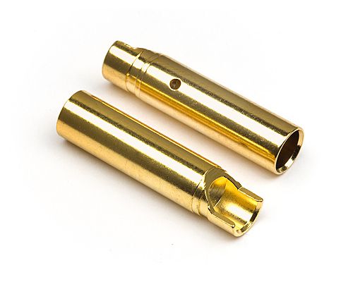 101951 HPI Female Gold Connectors (5 Pairs) (4.0mm)