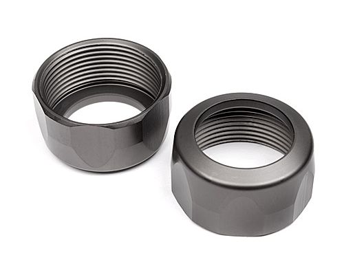 102154 HPI Shock Cap 20X12mm (Gunmetal (2/Pcs)