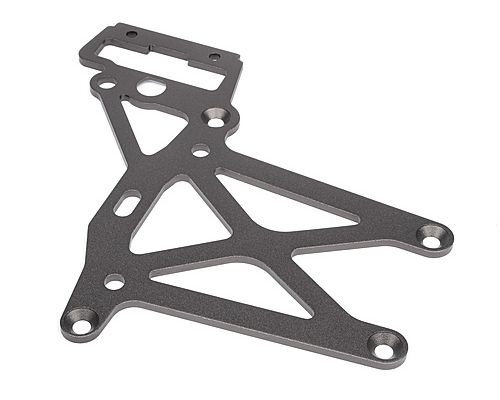 102160 HPI Rear Upper Plate (Gunmetal)