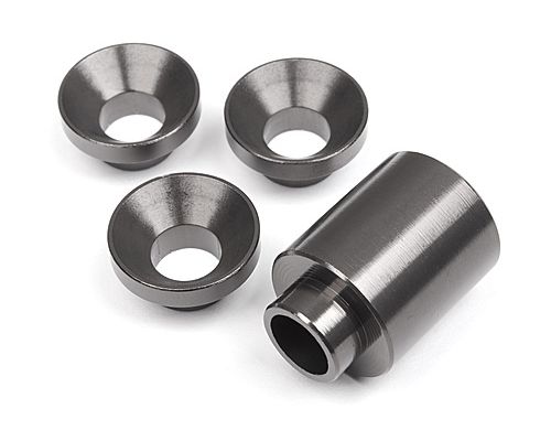 102174 HPI Spacer Set For Clutch Bell Holder (Gunmetal)