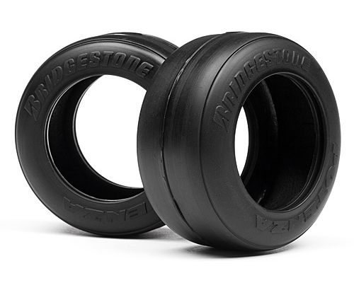 102906 HPI Bridgestone High Grip Ft01 Slick Tyre S (Front)