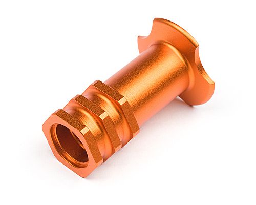 103020 HPI Aluminum Ball Diff Hub (Right/Foam Tire/Orange)