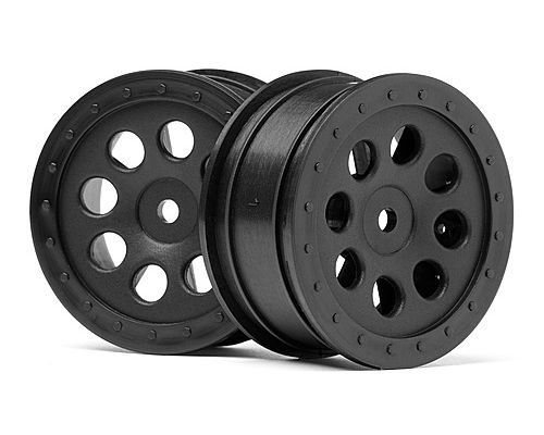 103039 HPI ST-8 Wheel Black (0mm Offset/2Pcs)