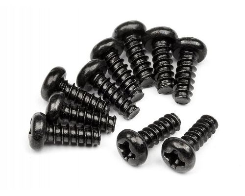 103279 HPI TP. Button Head Screw M3X8mm (10Pcs)