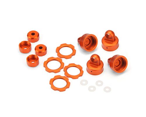 103408 HPI Shock Color Parts Set, Orange Anodized