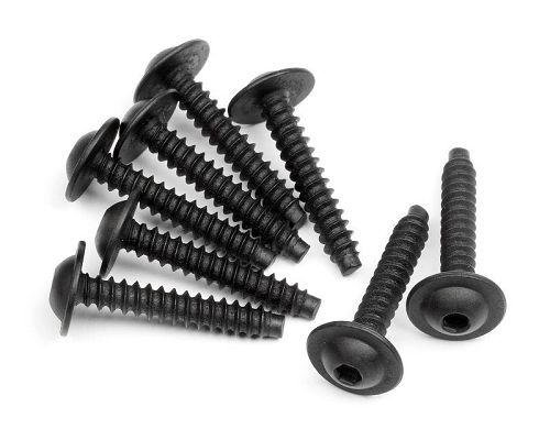 103673 HPI TP. Flanged Screw M3X18mm (Hex Socket/8Pcs)