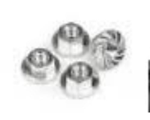 103908 HPI Serrated Flange Nut M4X10.8mm (4Pcs)