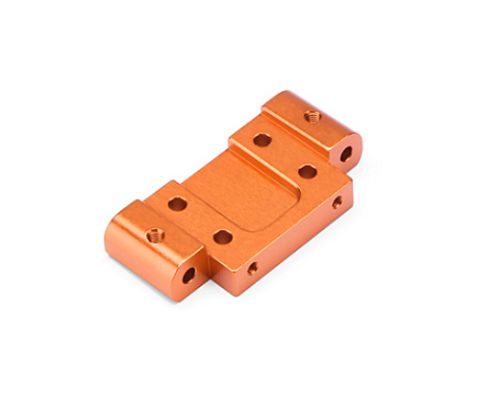 104867 HPI Aluminum Front Suspension Arm Mount (3 Deg/Orange)