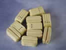 Triple Block, 10mm Natural (10)