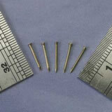 Brass Flat Head Pin 0.7 x 10mm