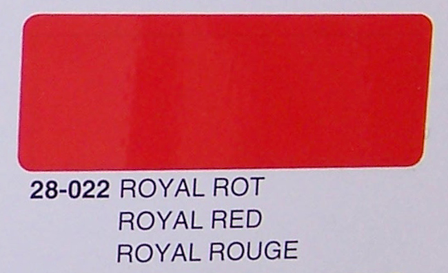 Profilm (Oracover) Royal Red 2M (22) 28-022-02