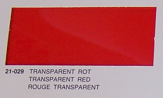 Profilm (Oracover) Transparent Red 2M (29) 21-029-02