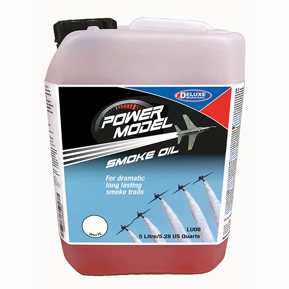 Deluxe Materials PowerModel Jet Smoke Oil 5 Litre