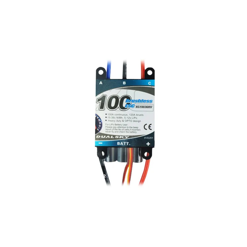 Dualsky ESC 100A 12S OPTO Brushless