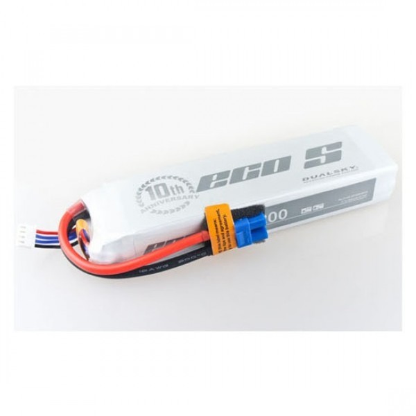 5200mah 3S Dualsky ECO-S LiPo Battery, 25c