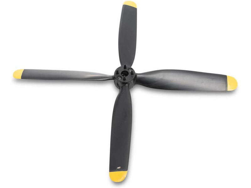 E-Flite 4-Blade Propeller&#44; UMX P-51 Detroit Miss