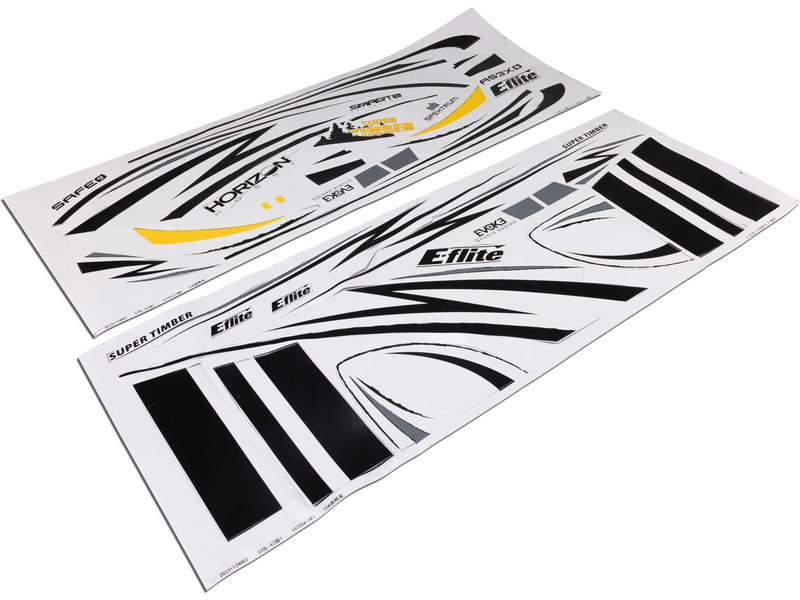 E-Flite Decal Sheet&#44; Super Timber 1.7m