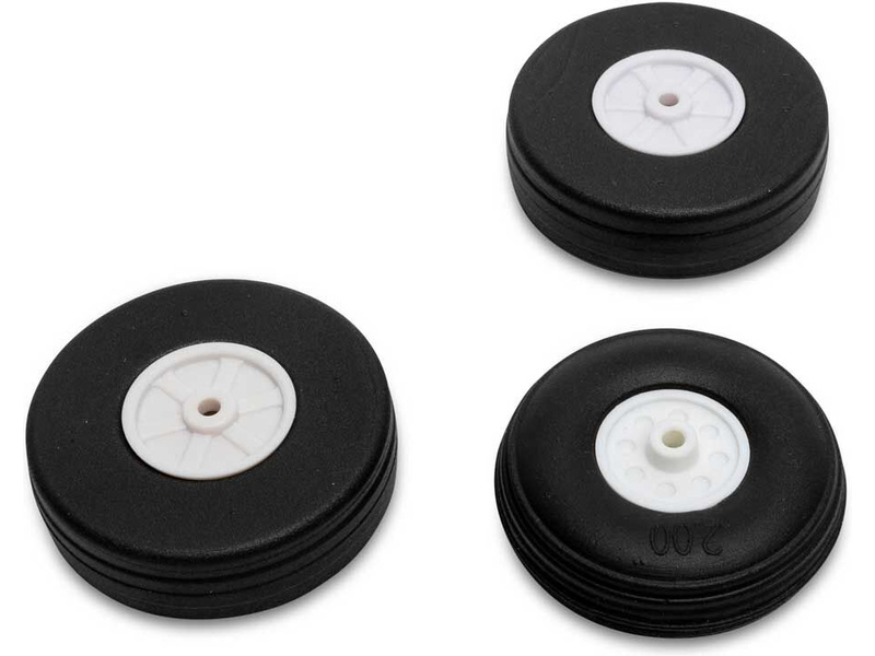 E-Flite Soft Wheel Set&#44; Viper 70mm