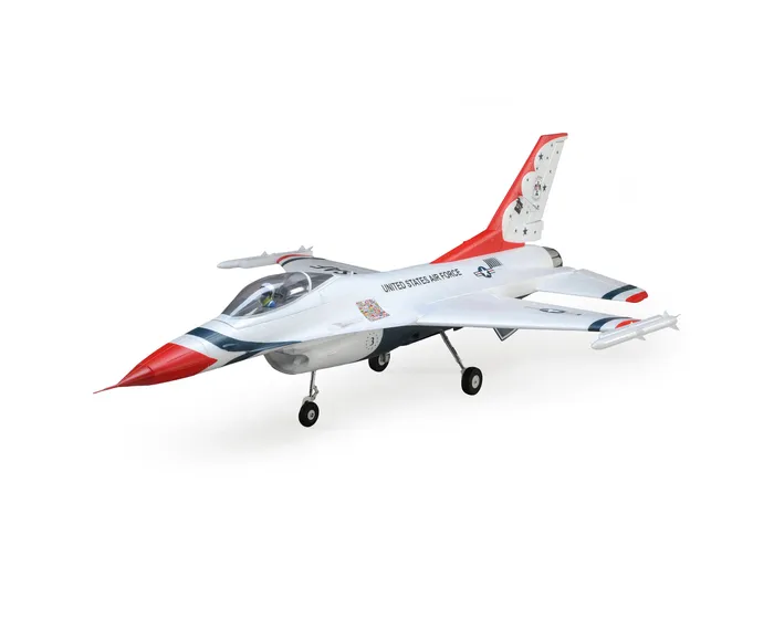 E-Flite F-16 Thunderbirds 70mm EDF Jet, BNF Basic, EFL1785000