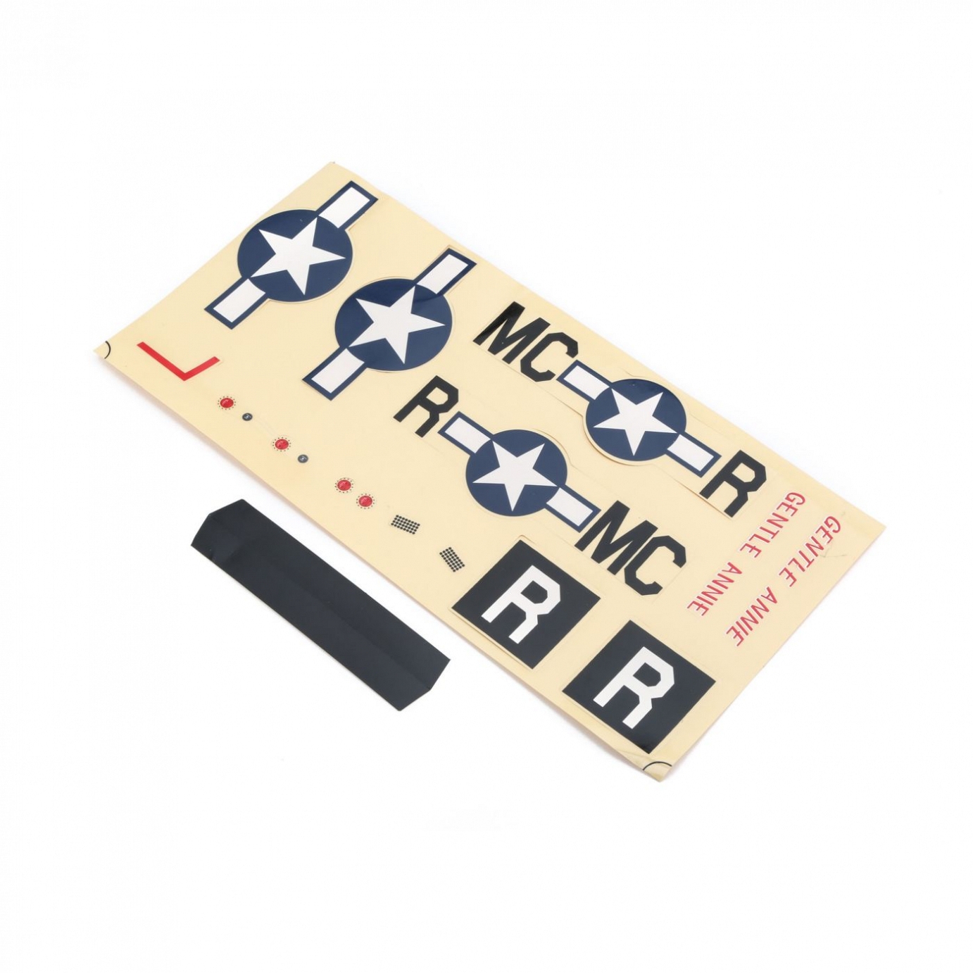 E-Flite Decal Sheet, UMX P-51 BL