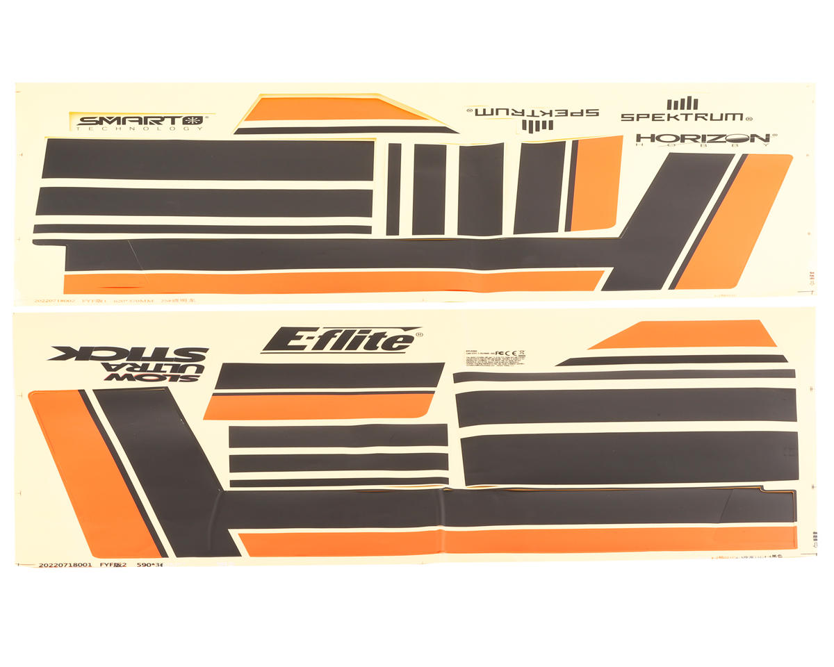 E-Flite Decal Sheet, Slow Ultra Stick