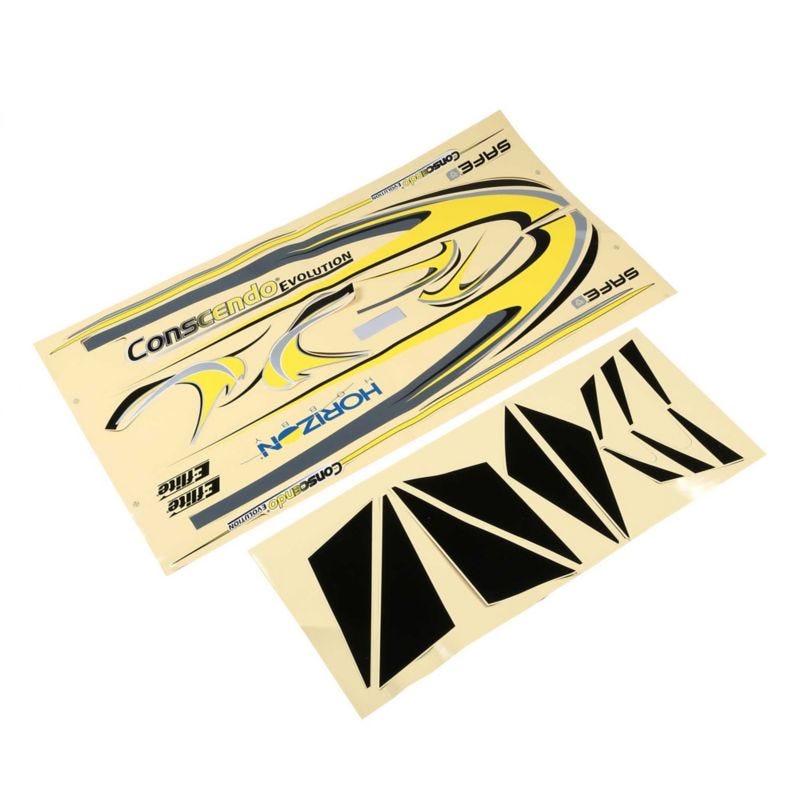 E-Flite Decal Sheet, Conscendo Evolution