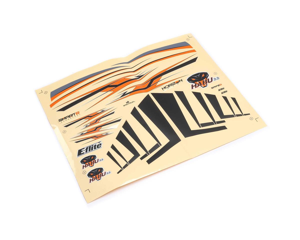 E-Flite Decal Sheet, Habu 50mm