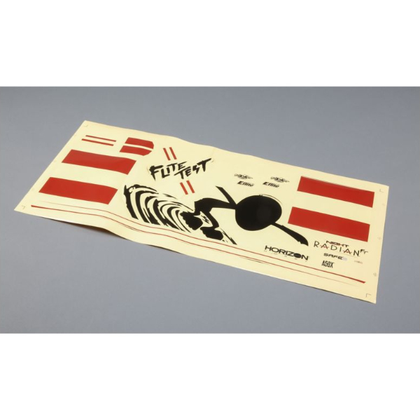 E-Flite Decal Sheet, Night Radian