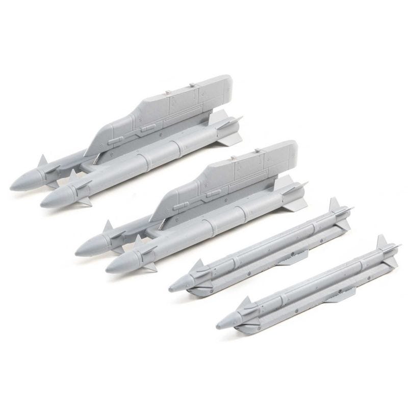 E-Flite Missile Set, F-18 80mm EDF