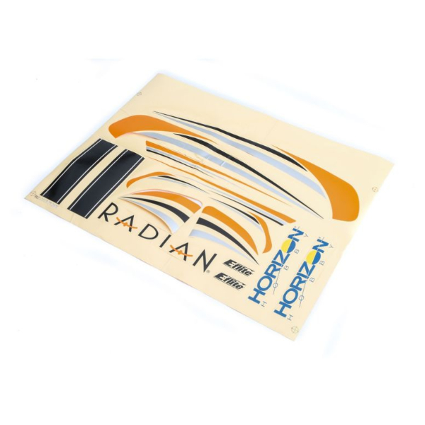 E-Flite Decal Sheet, Radian BNF