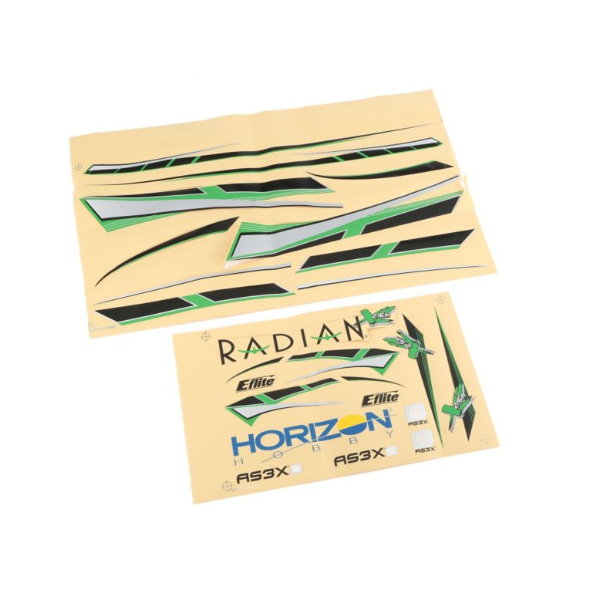 E-Flite Decals, Radian XL