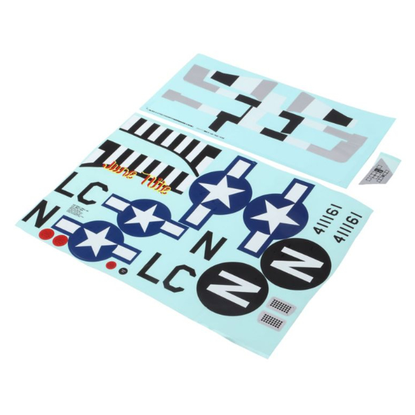 E-Flite Decal Sheet, P-51D 1.2m