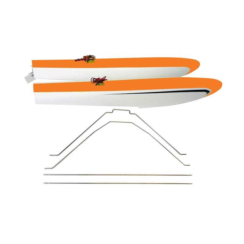 Flex Innovations Float Set with Struts and LED, Orange RV8