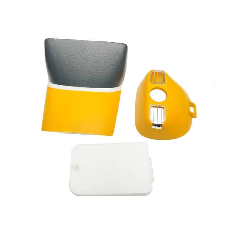 Flex Innovations Hatch Set / Cowling, Yellow, Cessna 170