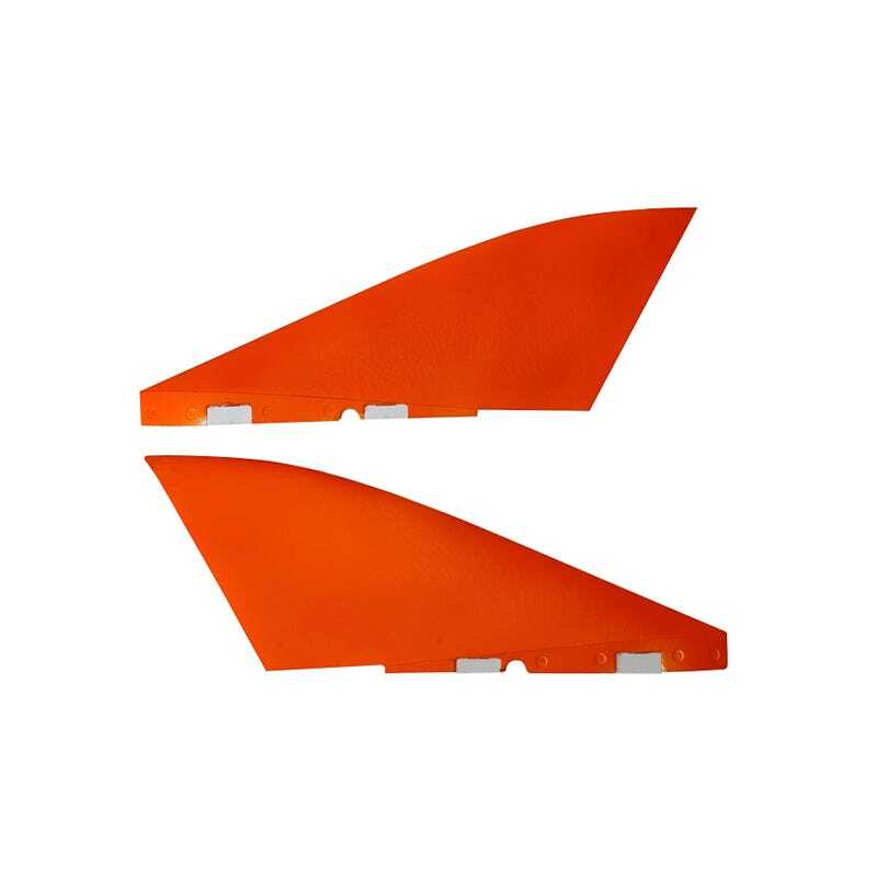 Flex Innovations Vertical Fin without Rudders, Orange, Pirana