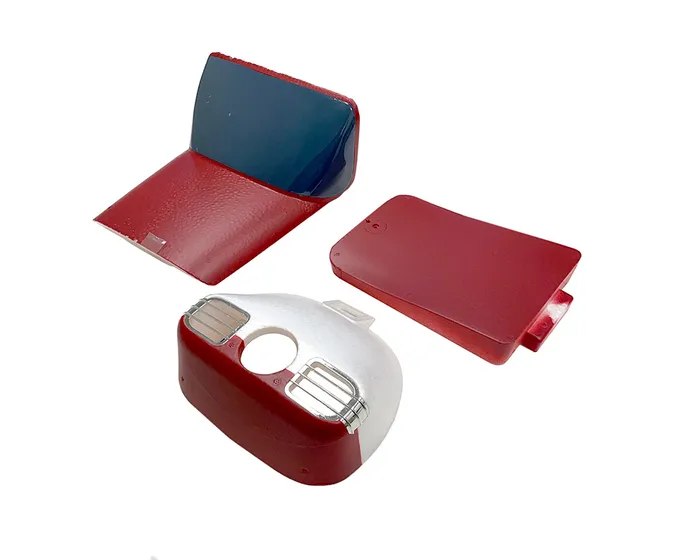 Flex Innovations Hatch Set and Cowling, Cessna 170 Maroon / Gold