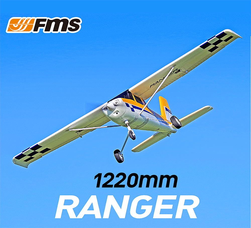 FMS Ranger 1220 PNP with floats (Includes Reflex)