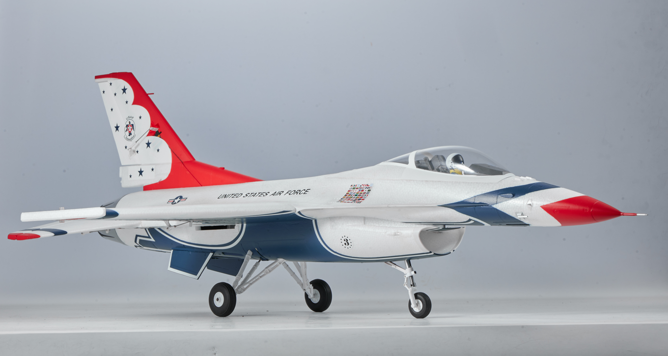 FMS 64mm EDF F-16 PNP BLUE THUNDER