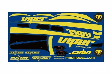 Decal Sheet 70mm Viper